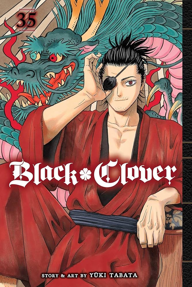 Black Clover Manga Cover